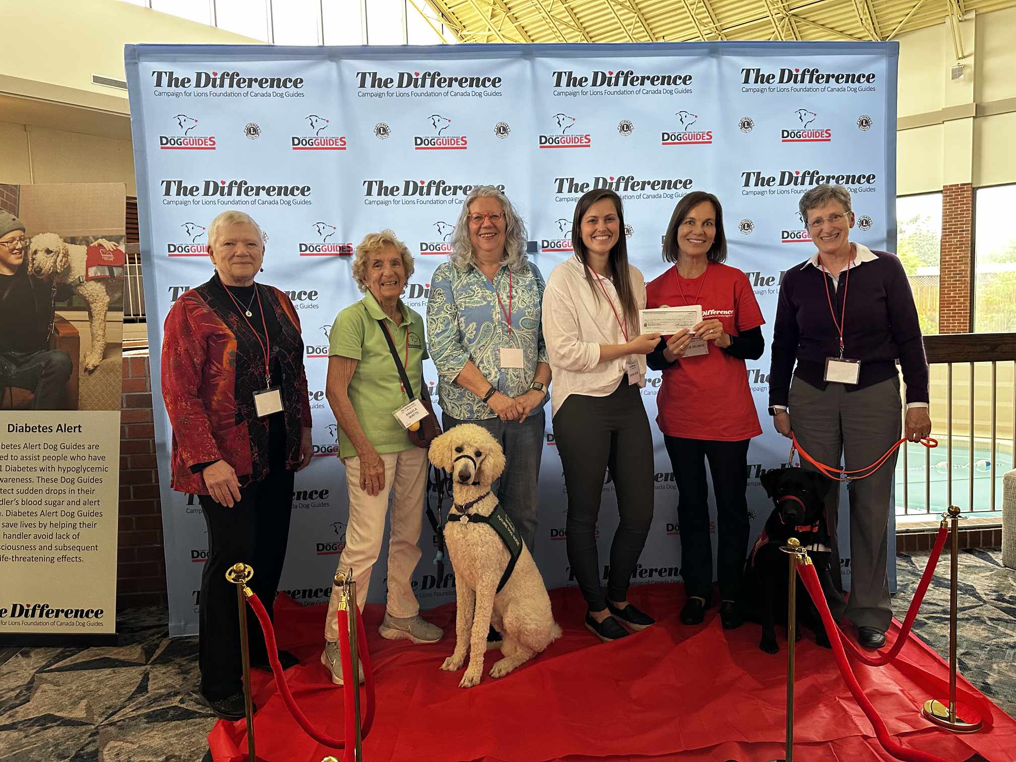 2024 Greem Capes at the Dog Guide Difference Campaign Launch